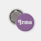 Magnet Irma (Voorkant / Achterkant)