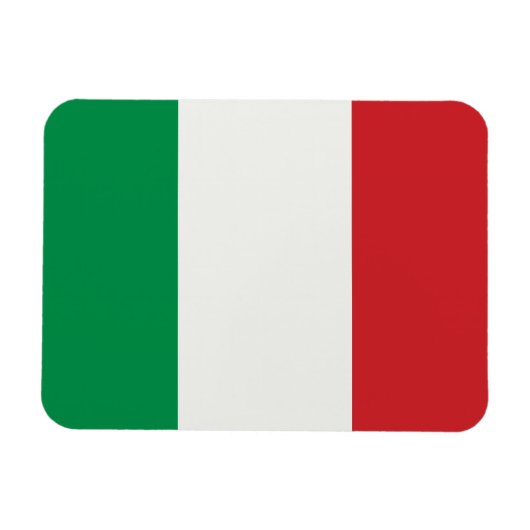 Magnet Italien Fahne Magneet (Horizontaal)