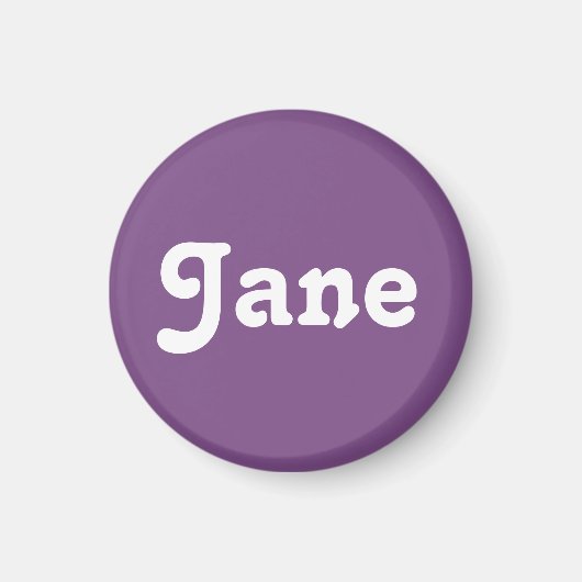 Magnet Jane (Voorkant)