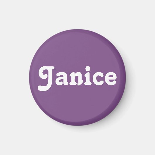 Magnet Janice (Voorkant)