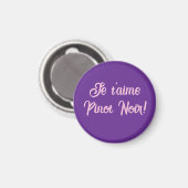 Magnet Je t'aime Pinot Noir  (Voorkant / Achterkant)