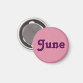 Magnet June (Voorkant / Achterkant)
