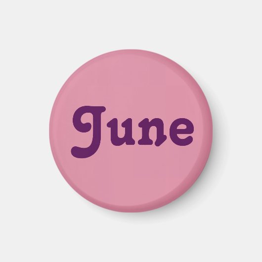 Magnet June (Voorkant)