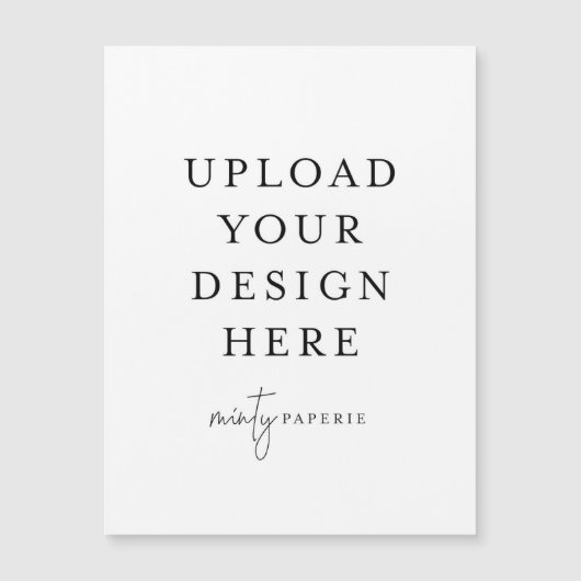 Magnet Kaart 4,25 x 5,6-inch portret (Voorkant)