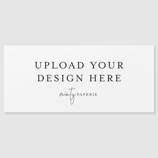 Magnet Kaart 4 x 9 inch Landschap (Voorkant)