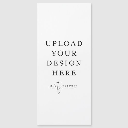 Magnet Kaart 4 x 9-inch portret (Voorkant)