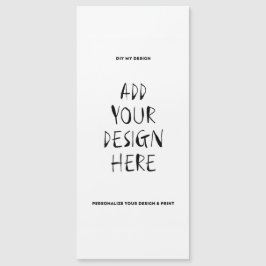 Magnet Kaart 4 x 9-inch portret