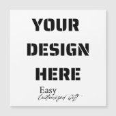 Magnet Kaart 5,25-inch vierkant (Voorkant)