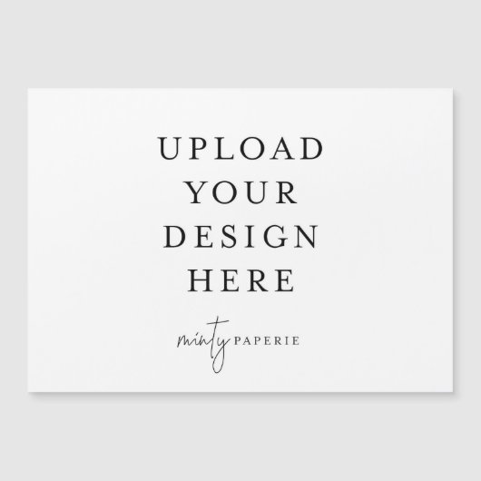 Magnet Kaart 5 x 7 inch landschap (Voorkant)