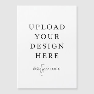 Magnet Kaart 5 x 7 inch portret