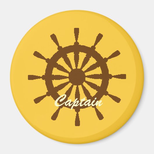 Magnet - Kapitein bij de Helm (Voorkant)