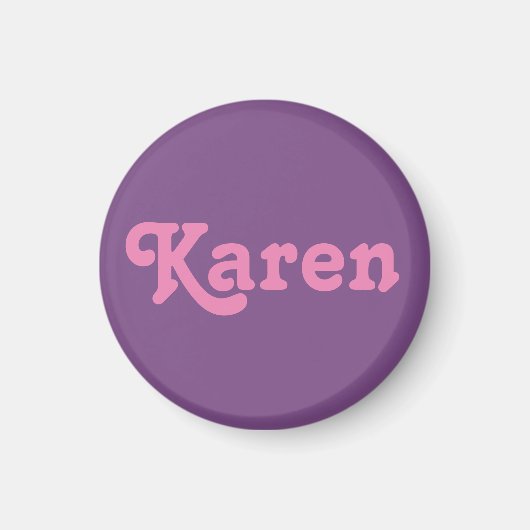 Magnet Karen (Voorkant)