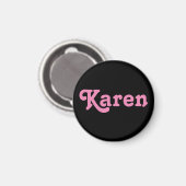 Magnet Karen (Voorkant / Achterkant)