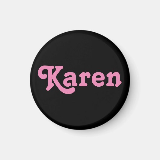 Magnet Karen (Voorkant)