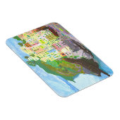 Magnet Landschaft Italien gemalt Magneet (Rechterzijde)