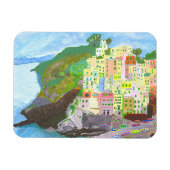 Magnet Landschaft Italien gemalt Magneet (Horizontaal)