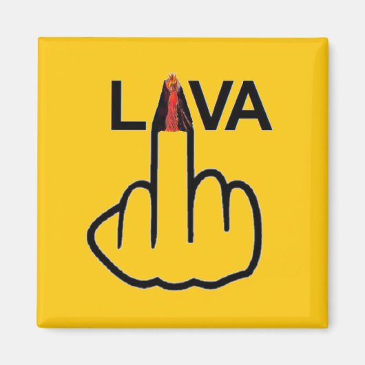 Magnet Lava Flip (Voorkant)