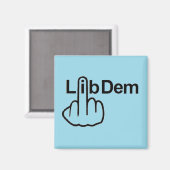 Magnet Lib Dem Flip (Voorkant / Achterkant)