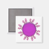 Magnet - Lila ring (Voorkant / Achterkant)