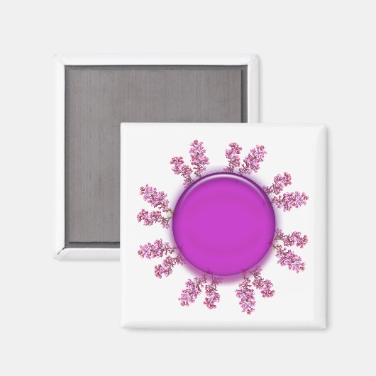 Magnet - Lila ring (Voorkant / Achterkant)