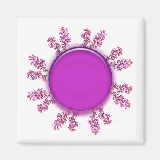 Magnet - Lila ring (Voorkant)