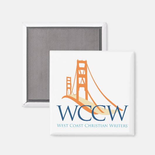Magnet - Logo van de Brug WCCW (Voorkant / Achterkant)