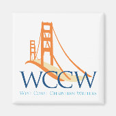 Magnet - Logo van de Brug WCCW (Voorkant)