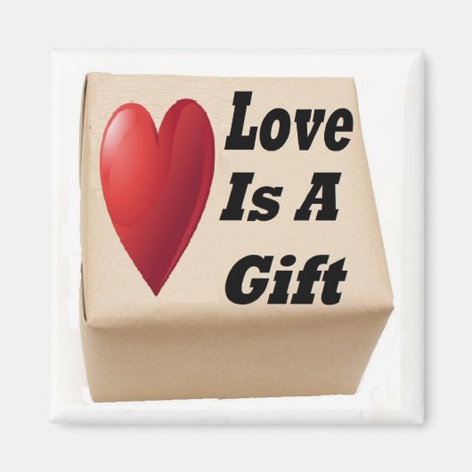 Magnet Love is een Gift (Voorkant)