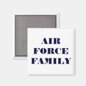Magnet Luchtmacht Familie (Voorkant / Achterkant)