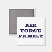 Magnet Luchtmacht Familie (Voorkant / Achterkant)