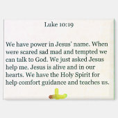 magnet-luke 10;19 magneet (Voorkant)