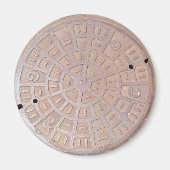 Magnet - Manhole Cover (Voorkant)