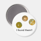 Magnet - Marbles - I found them (Voorkant / Achterkant)