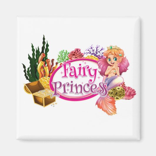 Magnet Mermaid Princess (Voorkant)
