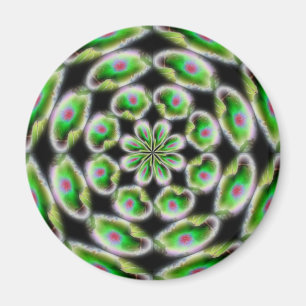 Magnet met abstract ontwerp