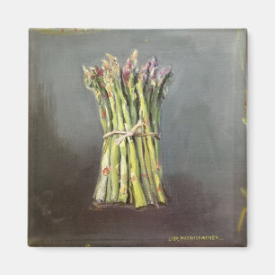 Magnet met asperge