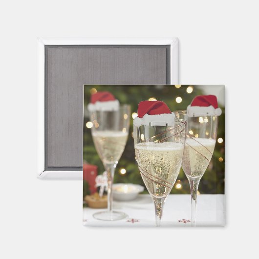 MAGNET MET **CHRISTMAS COCKTAILS** (Voorkant / Achterkant)