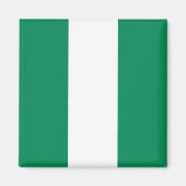 Magnet met de vlag van Nigeria (Voorkant)