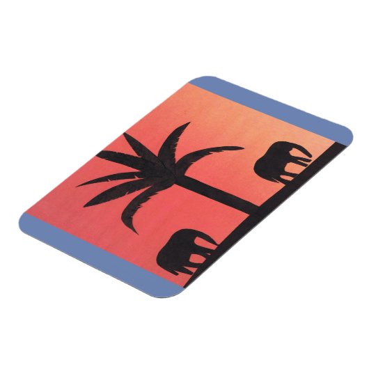 Magnet met ellefant design magneet (Linkerzijde)