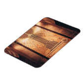 Magnet met Empire State Building Plaque Foto Magneet (Linkerzijde)