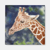 MAGNET MET GIRAFFE (Voorkant)
