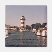 Magnet met Hilton Head Island Foto (Voorkant)