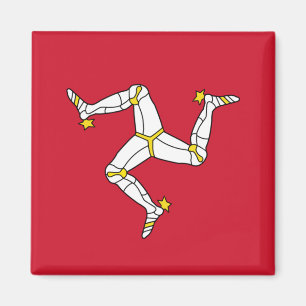 Magnet met Isle of Man Flag, Verenigd Koninkrijk