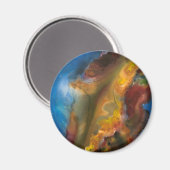 Magnet met Johnson Abstract Artwork (Voorkant / Achterkant)