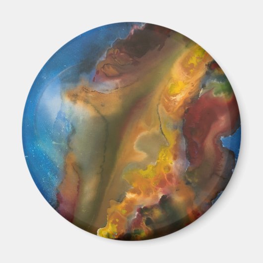 Magnet met Johnson Abstract Artwork (Voorkant)