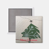 Magnet met kerstcollage door Tony Cimino (Voorkant / Achterkant)