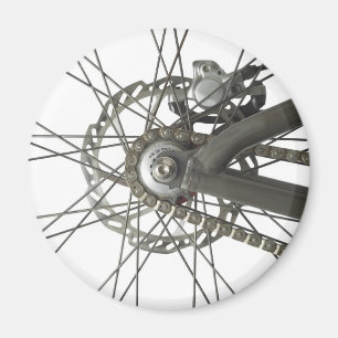 Magnet met rugwiel voor fietsen