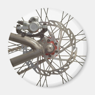 Magnet met rugwiel voor fietsen