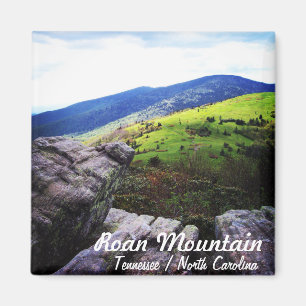 Magnet met tekst - Roan Mountain