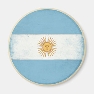 Magnet met vlag in nood uit Argentinië